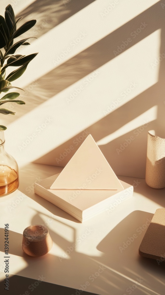 Fototapete national rubber eraser day minimalist problem-solving aesthetic with geometric design - creative pro