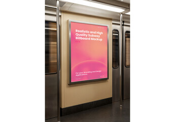 Subway Billboard Mockup 73