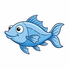 vector illustration of fish