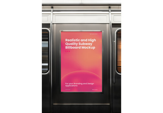 Subway Billboard Mockup 72