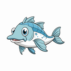 vector illustration of fish
