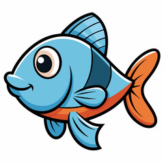 vector illustration of fish