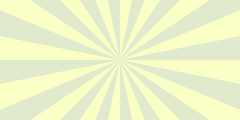 Abstract stripe yellow ad cartoon sun rays background.