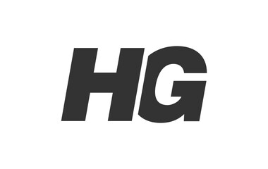 HG Techno Editable Font Logo For Corporate Branding. Bold, Futuristic Design With Unique Typographic Ideas. Minimal Custom Type And Dynamic Letter