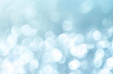 Obraz premium Light bokeh background, soft pastel blue tones. Use for website banner, social media post, or presentation