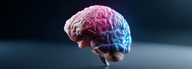 The concept of a creative AI brain is represented in a stock development image, serving as a banner