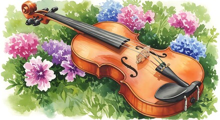 Summer's Serenade AI Generated