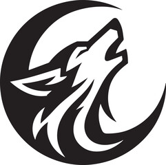 Angular Wolf Logo Vector