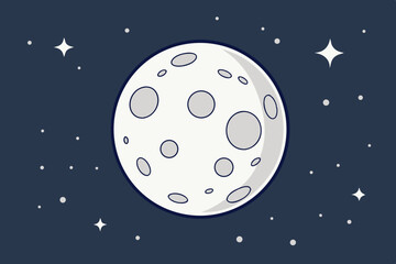 moon illustration