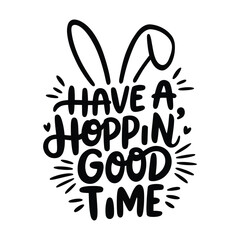 Have a Hoppin' Good Time Easter Greeting