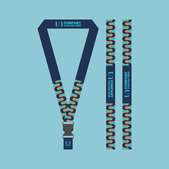 id card lanyard for business company and school events