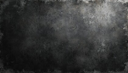 Obraz premium Vintage black scratch grunge damaged texture. Dirty rough film grain background, aged, distressed, worn, old, retro effect layer, high resolution photo. Ideal for design, creative projects.