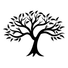 tree silhouette vector