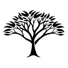 tree silhouette vector