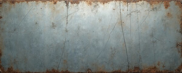 Weathered metal texture background, aged, rusty, with scratched, grunge effect. Steel plate with corrosion, old, dirty, grey color surface, industrial. Metallic material with rough surface.