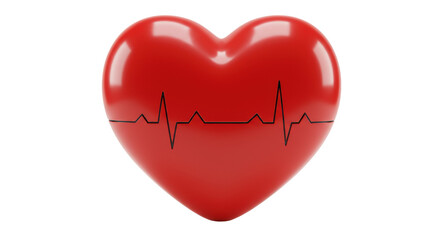 Isolated Heart with ECG Line