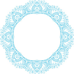 Beautiful flower art and mandala vector design