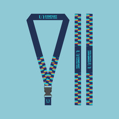id card lanyard for business company and school events