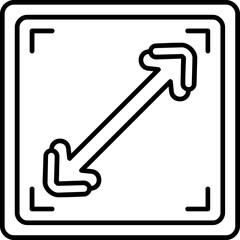 Resize Arrow Icon