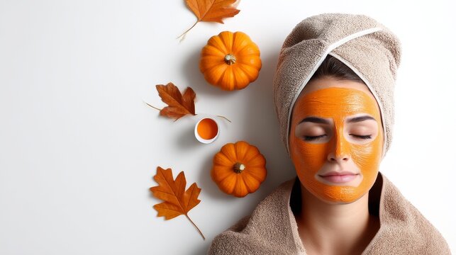 The Autumn Skincare Routine, which includes a Pumpkin Enzyme Mask, is well-suited for Seasonal Marketing and Promotions