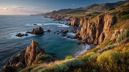 Golden Coves: Coastal Serenity