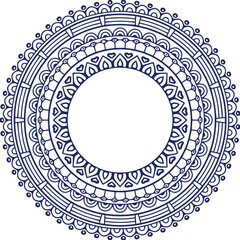 Beautiful flower art and mandala vector design