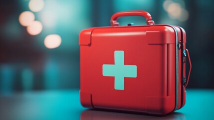 Red First Aid Kit: Essential for Medical Emergencies and Healthcare Preparedness