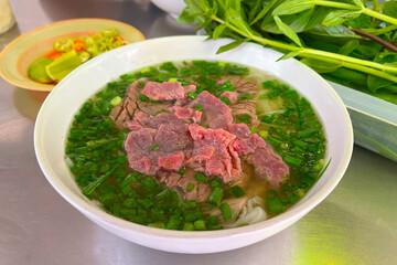 Pho, Vietnam traditional food , Beef noodles.