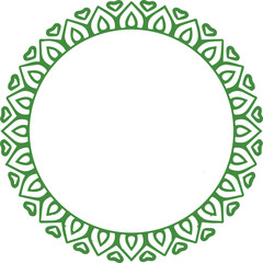 Beautiful Mandala Art and Vector Mandala Design Image.