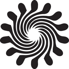 Radial Pattern Vector Spin