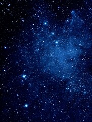 Obraz premium A captivating display of countless stars, constellations, and a faint nebular glow in the night sky - astrophotography texture cluster space cosmic