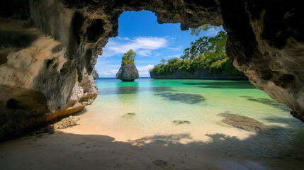 Beach summer vacation activities for staff outing holiday fun in tropical environment