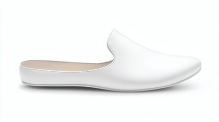 A white shoe with a white sole