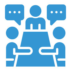 team discussion icon