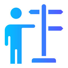 mentoring and career guidance icon