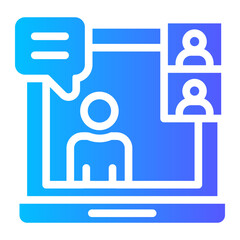 video conference icon