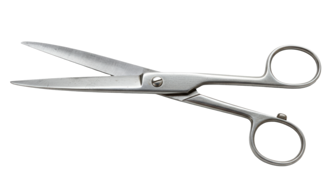 Isolated Metal Scissors