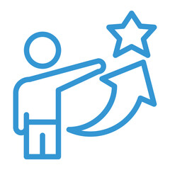 mentoring to success icon