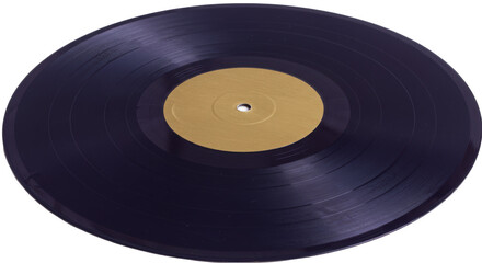 Isolated Vinyl Record