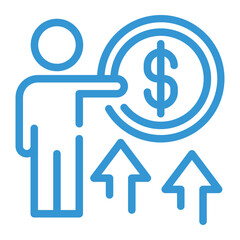 income growth icon