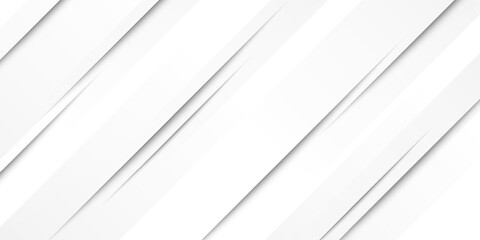 Obraz premium Abstract white background. Minimal geometric white light background