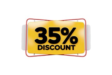 A 3D render of a text that says 