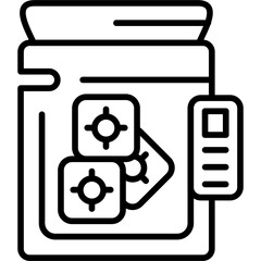 Bagsss Icon Vector Element