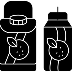 Carton Box Icon Vector Element