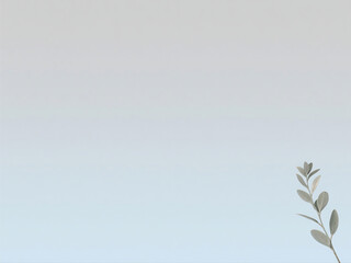 Soft muted botanical pastel design with abstract organic foliage elements in earthy tones, minimalist composition featuring textured leaves and greenery patterns for calm natural harmony.