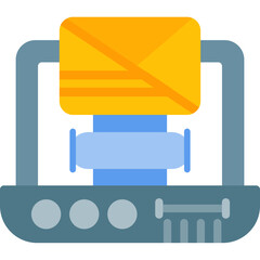 Email Marketing Icon Vector Element
