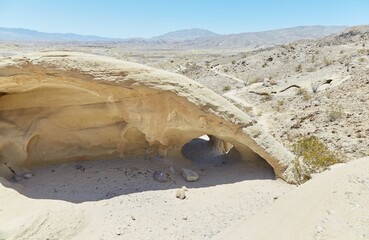 The spectacular Wind Caves at Anza-Borrego Desert State Park
