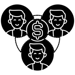 Employees Icon Vector Element