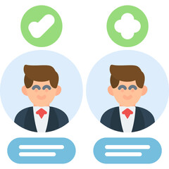 Recruitment Icon Vector Element