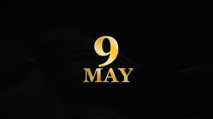 Deadline 9 May, 9 May, 9th May Animation